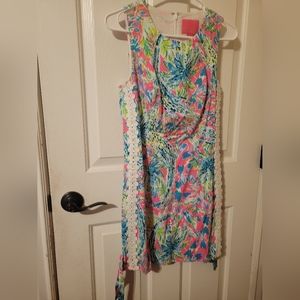 Lilly Pulitzer Mila Print Snap Back Dress